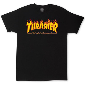 Thrasher Tops y Camisetas T-shirt flame logo
