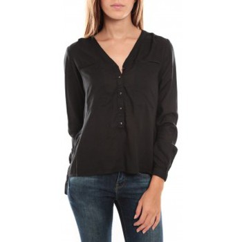 Vero Moda Camisa Horse LS Top 836819 Noir