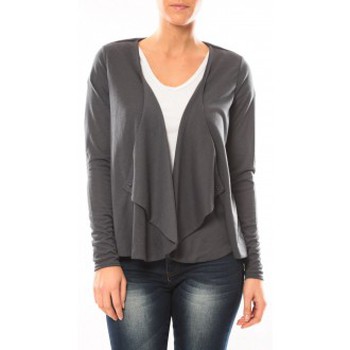 Vero Moda Chaqueta de punto Cardigan Jeansab 10104756 Gris