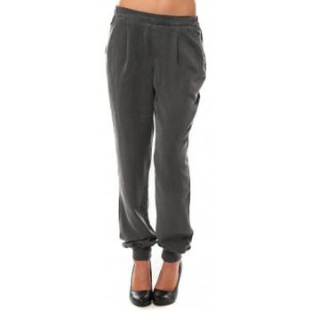 Vero Moda Pantalones KANIO NW LOSSE PANT Asphalt
