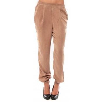 Vero Moda Pantalones KANIO NW LOSSE PANT Maghony Rose