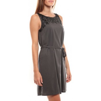 Vero Moda Vestido Virgo S/L Robe 97034 Anthracite