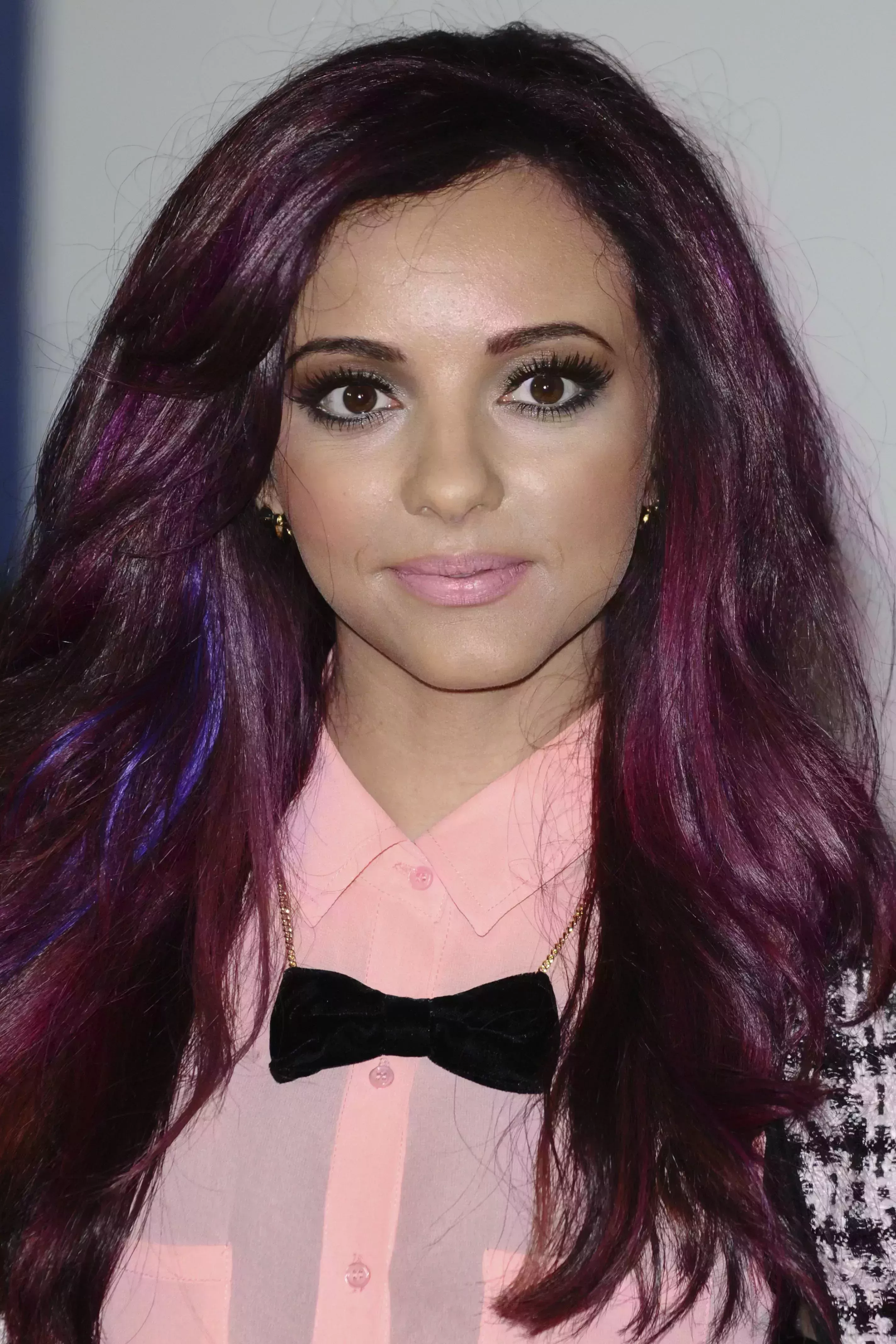 Little Mix’s Jade Sporting Purple Streaks