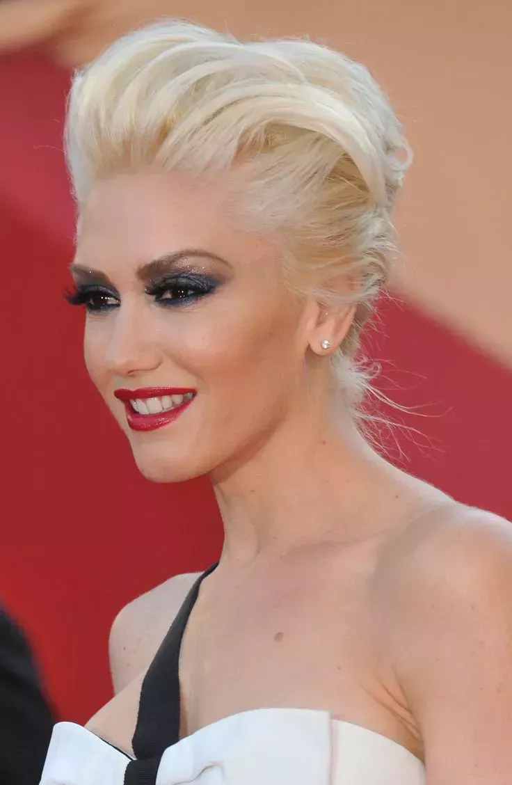 Gwen Stefani’s Pompadour Hairstyle