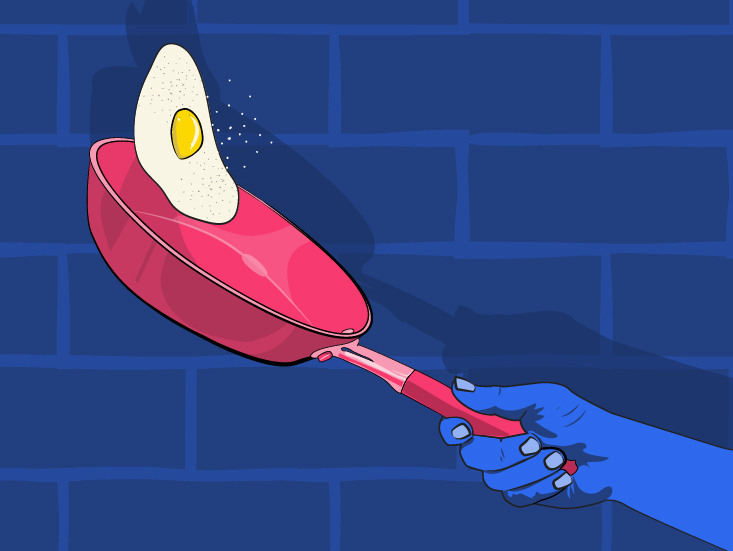 Cómo hacer los mejores huevos revueltos con mayonesa