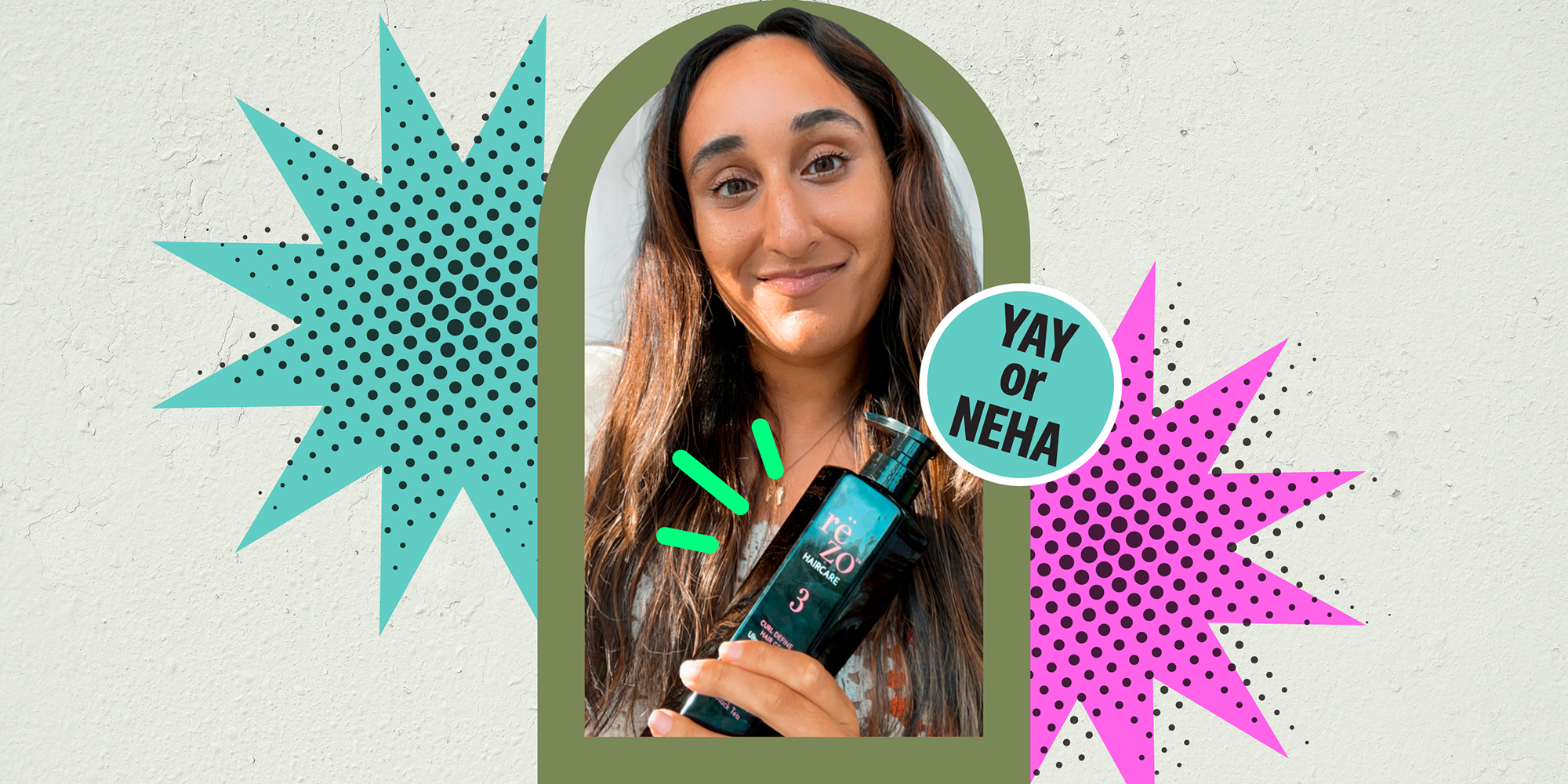 El gel para el cabello Curl Define de Rezo hace que mis ondas encrespadas estén más suaves y definidas que nunca