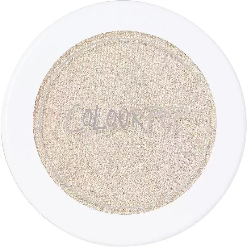 Colourpop Super Shock Highlighter compact on white background