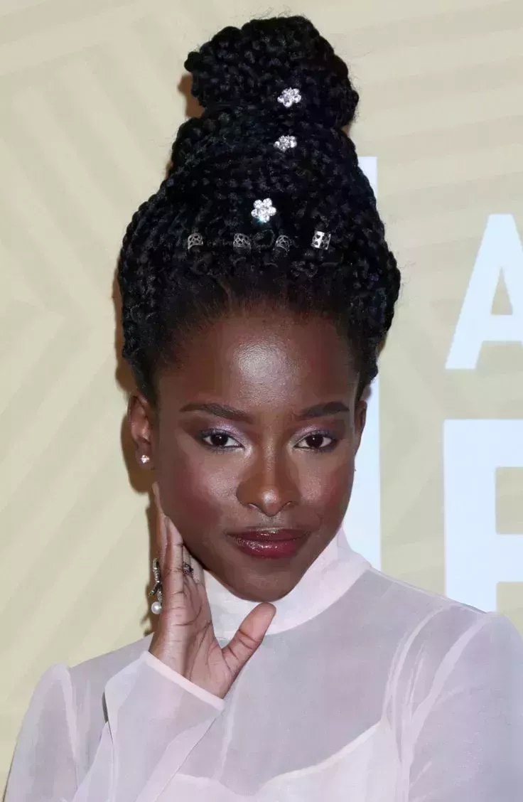 Amanda Gorman’s Braided Updo