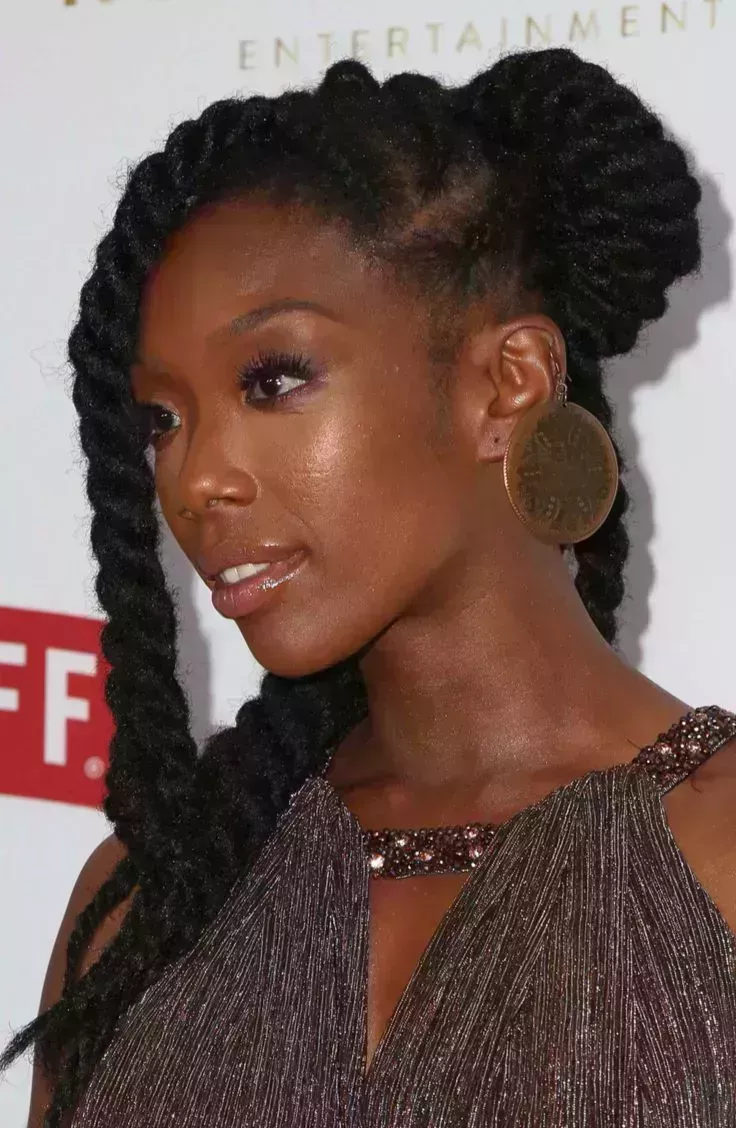 Brandy’s Senegalese Twist Updo