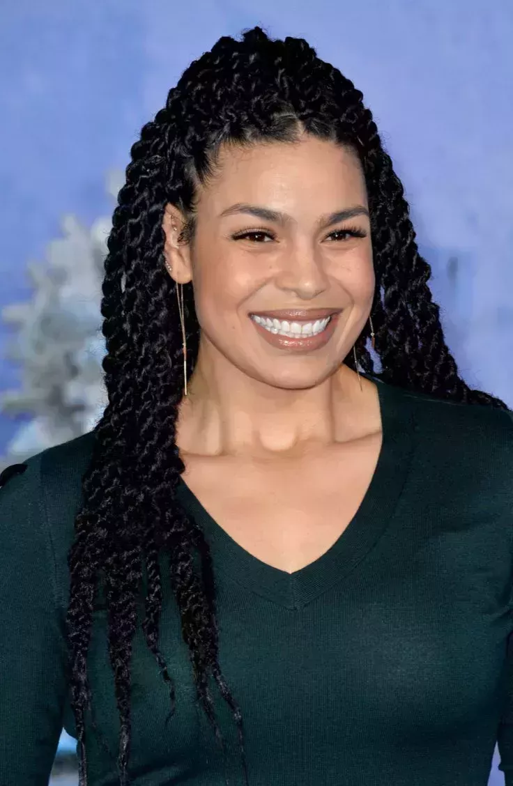 Jordin Sparks in Box Braids