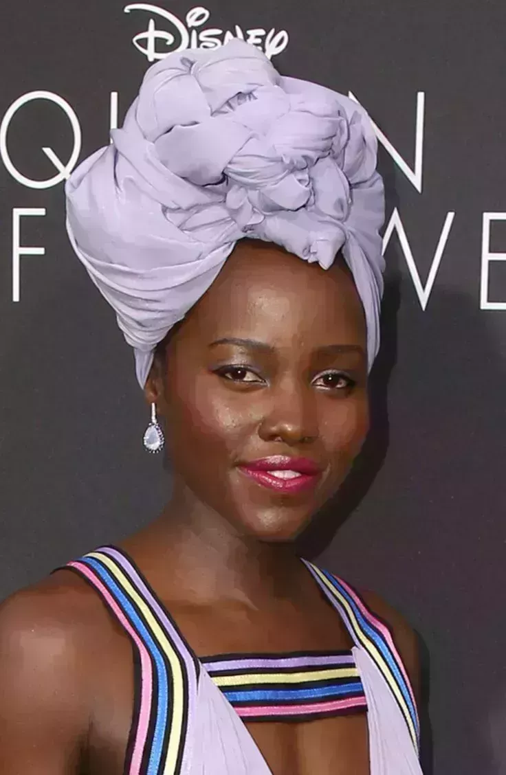 Lupita Nyong’o’s Stylish Headwrap