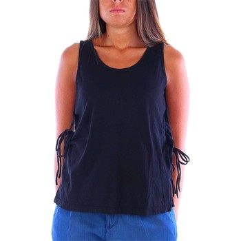 40weft Blusa ELDA top mujer negro