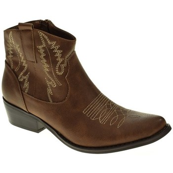 B By Botines BOTIN MUJER MARRON