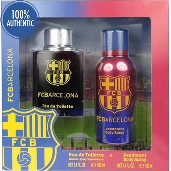 Barca Cofres perfumes F C BARCELONA EDT SPRAY 100ML + DESODORANTE SPRAY 150ML
