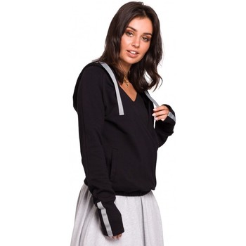 Be Jersey B127 Suéter con capucha, negro