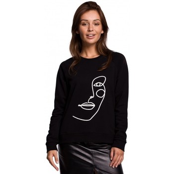 Be Jersey B167 Jersey con estampado en la parte delantera - negro