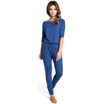 Be Mono B038 Mono de cuello alto - azul