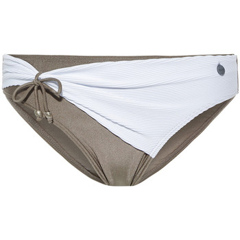 Beachlife Bañador Medias de traje baño plisadas White