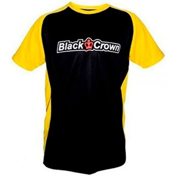 Black Crown Camiseta CAMISETA STOP NEGRO AMARILLO