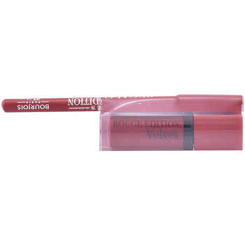 Bourjois Pintalabios Rouge Edition Velvet Lipstick 01+contour Lipliner 7 Gratis
