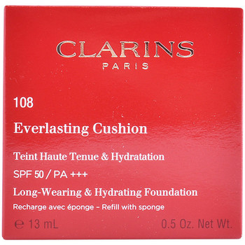 Clarins Base de maquillaje Everlasting Cushion Spf50 Recharge 108