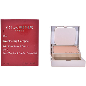 Clarins Colorete & polvos Everlasting Compact Teint Haute Tenue confort Spf9 114-cappuci