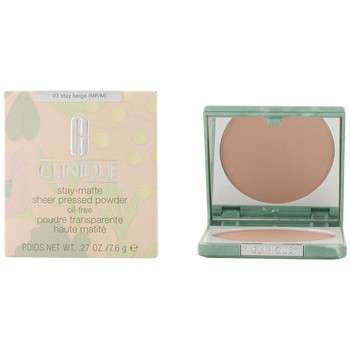 Clinique Base de maquillaje Stay Matte Sheer Pressed Powder 03-stay Beige