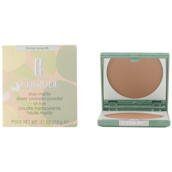 Clinique Base de maquillaje Stay Matte Sheer Pressed Powder 04-stay Honey
