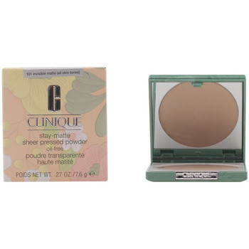Clinique Base de maquillaje Stay Matte Sheer Pressed Powder 101-invisible Matte