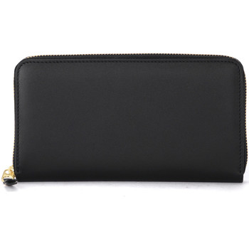 Comme Des Garcons Cartera Cartera de piel negra