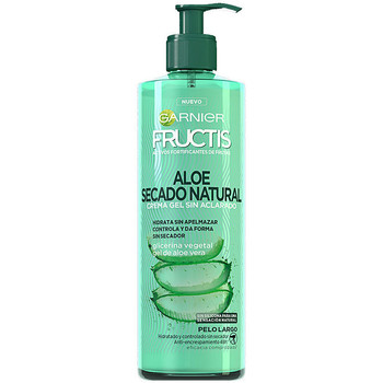 Garnier Fijadores Fructis Aloe Secado Natural Crema Gel Sin Aclarado