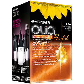 Garnier Tratamiento capilar Olia Coloración Permanente 7,40-cobrizo Intenso 4 Pz
