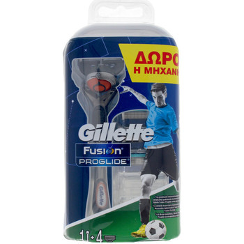 Gillette Afeitadoras & cuchillas Fusion Proglide Cargador 4 Uds + Máquina
