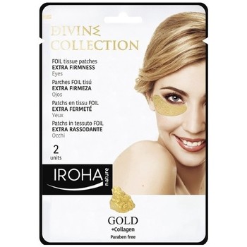 Iroha Nature Mascarillas & exfoliantes GOLD TISSUE EYES PATCHES EXTRA FIRMNESS 2 UNIDADES