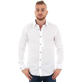 Jack & Jones Camisa manga larga 12151587 JPRSANTIAGO FORMAL SHIRT L/S WHITE SLIM FIT
