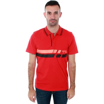 Jack & Jones Polo 12152309 JCOTRUE POLO SS CHINESE RED SLIM