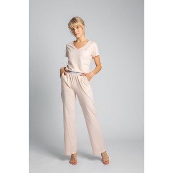 Lalupa LA016 Pantalones de pijama de algodón - color crudo