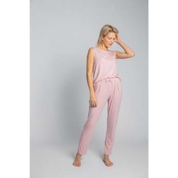 Lalupa LA025 Pantalones de pijama de viscosa - rosa