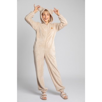 Lalupa Mono LA006 Pelele de punto mullido - capuchino