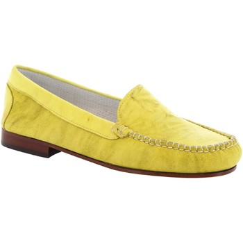 Leonardo Shoes Bailarinas 318 STROPICCIATO GIALLO