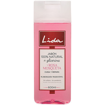 Lida Productos baño Jabon 100% Natural Glicerina Y Rosa Mosqueta