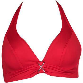 Lisca Bañador Collar rojo de la armadura Gran Canaria Traje cuello alto