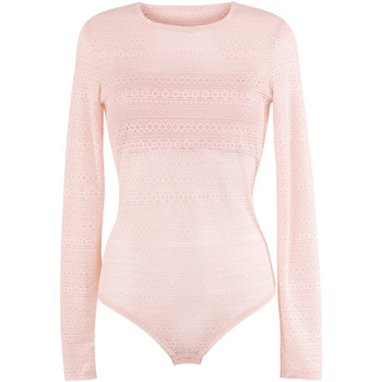 Lisca Body Body rosa de manga larga Kiss Me Cheek