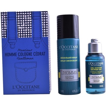 Loccitane Cofres perfumes EAU CEDRAT DESODORANTE SPRAY 130ML + GEL DUCHA 75ML