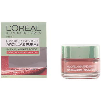 L'oréal Mascarillas & exfoliantes MASCARILLA ARCILLA ROJA EXFOLIA Y MINIMIZA POROS 50ML