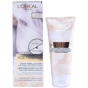 L'oréal Tratamiento capilar Age Perfect Crema Embellecedora Con Color 01-blanco Perla