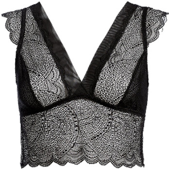 Luna Triángulo/Sin Aros Sujetador negro pasión Splendida