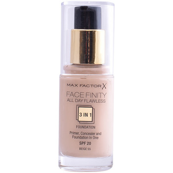 Max Factor Base de maquillaje Facefinity All Day Flawless 3 In 1 Foundation 55-beige