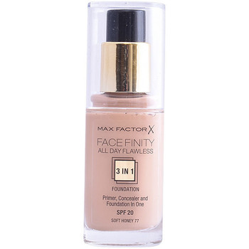 Max Factor Base de maquillaje Facefinity All Day Flawless 3 In 1 Foundation 77-softhoney