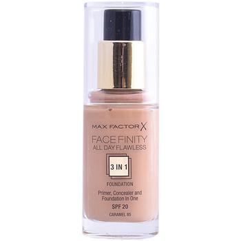 Max Factor Base de maquillaje Facefinity All Day Flawless 3 In 1 Foundation 85-caramel
